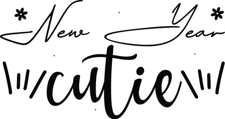 Wall Mural - new year cutie