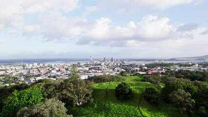 Wall Mural - Aerial view of auckland