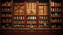 Traditional Chinese Medicine Cabinet In China, 16:9