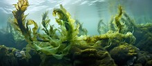 Holdfast Of Kelp In England