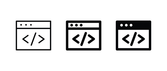 Wep page icon vector illustration