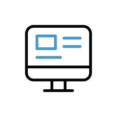 web design icon vector stock illustration