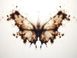 beautiful abstract butterfly Rorschach test