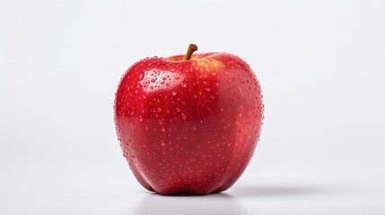 Wall Mural - Apple on a white background