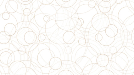 Wall Mural - Abstract background with beige circles