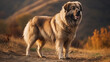 Caucasian Shepherd Dog (Caucasian Ovcharka), AI Generated