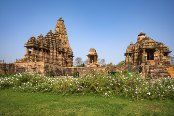 The Khajuraho Group of Monuments are a group of Hindu and Jain temples in Chhatarpur district, Madhya Pradesh, India. its an a UNESCO World Heritage Site.