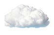 Cumulus Chronicles: A Journey Through the Billowing Cloudscape isolated on transparent background