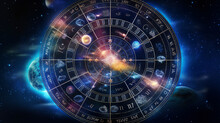 Zodiac Signs Inside Of Horoscope Circle Astrology