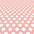 Modern vector pink white wavy pattern. Geometric abstract texture. Graphic geometric background with perspective pattern