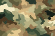 Military camouflage background in khaki greens