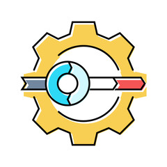 rapid application development software color icon vector. rapid application development software sign. isolated symbol illustration