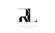 © design_proleague - Alphabet letters RL or LR logo monogram