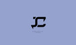 © ab - Alphabet letters Initials Monogram logo JC CJ J C