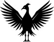 Vulture - Minimalist and Flat Logo - Vector illustration