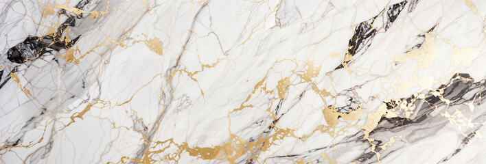 Premium luxury white and gold marble background, golden gilded majestic banner, hd