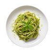 © Lucas - spaghetti with pesto sauce isolated on transparent background