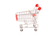 © yurchello108 - Empty Shopping Cart isolated on white background
