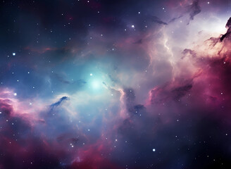 stars and nebula
