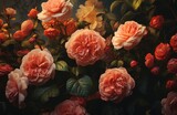 Fototapeta Do przedpokoju - an image of pink roses