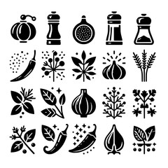 spice icon set