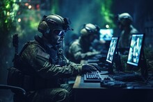 Military digital operation for enemy deactivation.