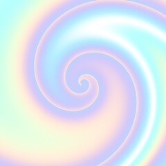 Wall Mural - Groovy abstract rainbow swirl background.