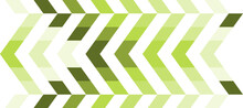 Abstract Dynamic Arrow Polygon Green Pattern Background