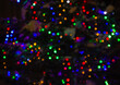 abstract christmas background blured