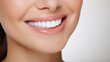 © No background - close up of a person with a smile