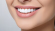 © No background - close up of a person with a smile