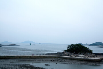 Wall Mural - the sea and the island