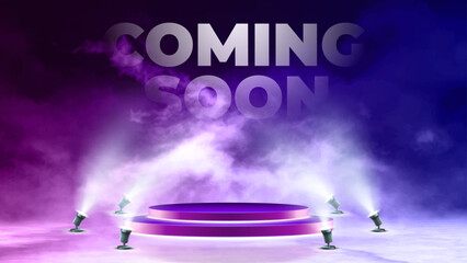 Unveiling Innovation: A Stage Illuminated for the Future.  Lights, Camera, Mystery! A Spotlight Shines on the Next Big Thing!
Get ready for the future with our sleek and modern Coming Soon design.