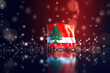 3d minimalist Lebanon flag bokeh background Generative AI