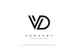 © Isnen - Initial Letter VD Monogram Logo Design