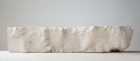 Wall Mural - Limestone on a blank background.