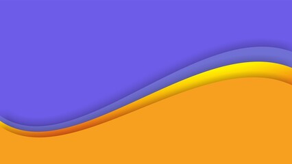 abstract colorful background with waves, Vector background template with curved motif in purple orange color can be used as a design for MMT banners, banners and business cards