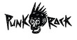 Punk rock music. A punk character with mohawk. Vector punk rock illustration