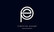 © design_proleague - PE or EP Alphabet letters logo monogram