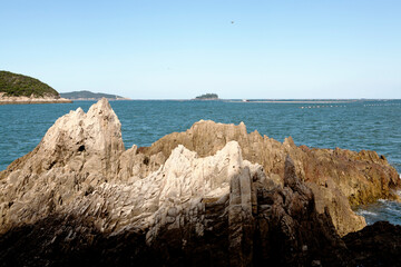 Canvas Print - sea and rocks