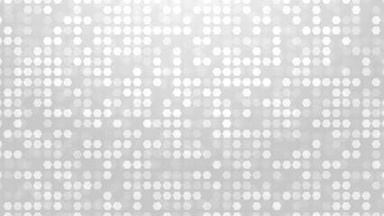 Wall Mural - Elegant White Geometric Polygon Grid Background for Modern Corporate Design
