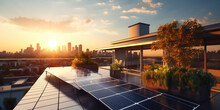 Eco-friendly Apartments Harness Sunlight With Rooftop Solar Panels