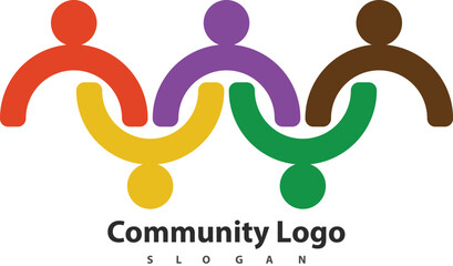 community logo design template