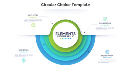 Modern Infographic Options Banner