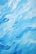Brush strokes in different tints of blue background 