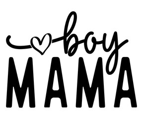 Sticker - boy mama  Svg,Mom Life,Mother's Day,Stacked Mama,Boho Mama,wavy stacked letters,Girl Mom,Football Mom,Cool Mom,Cat Mom