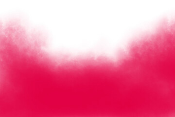 Wall Mural - dark red smoke effect floating on transparent background. natural vapour or red smoke, mist fog text