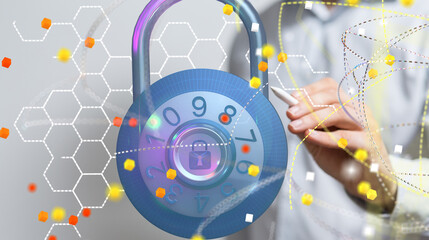security data code digital concept