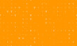 Seamless background pattern of evenly spaced white crossed axes symbols of different sizes and opacity. Vector illustration on orange background with stars