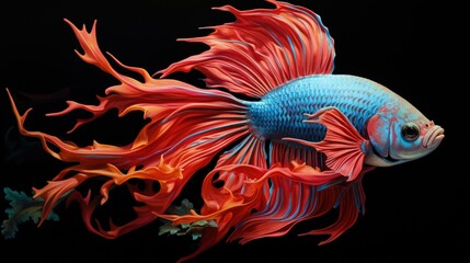 Wall Mural - Aquarium fish